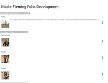 Tablet Screenshot of nicoleflemingfoliodevelopmentcit.blogspot.com