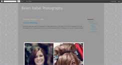 Desktop Screenshot of belenisabel.blogspot.com