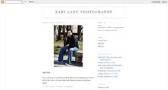 Desktop Screenshot of karilanephotography.blogspot.com