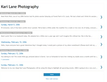 Tablet Screenshot of karilanephotography.blogspot.com