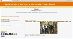 Desktop Screenshot of ciberneticasocialyproporcionalismo.blogspot.com