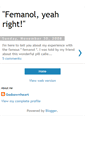 Mobile Screenshot of femanolexperience.blogspot.com