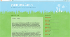 Desktop Screenshot of perasperadastra.blogspot.com