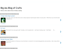 Tablet Screenshot of bigasscraftblog.blogspot.com