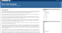 Desktop Screenshot of morefistpumping.blogspot.com