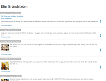 Tablet Screenshot of elinbrandstrom.blogspot.com