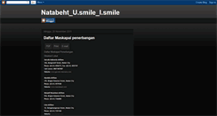 Desktop Screenshot of natabeht.blogspot.com