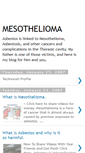 Mobile Screenshot of mesothelioma-and-asbestos-today.blogspot.com