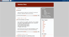 Desktop Screenshot of dineshd.blogspot.com
