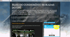 Desktop Screenshot of moradasdoype.blogspot.com