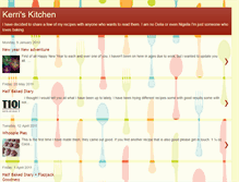 Tablet Screenshot of kleighskitchen.blogspot.com