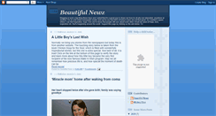 Desktop Screenshot of beautifulnewz.blogspot.com