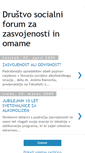 Mobile Screenshot of drustvo-socialni-forum.blogspot.com