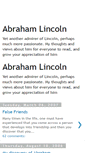 Mobile Screenshot of a-lincoln.blogspot.com