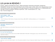 Tablet Screenshot of lisreviews.blogspot.com