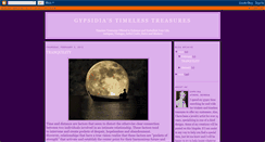 Desktop Screenshot of gypsidiastreasures.blogspot.com