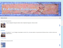 Tablet Screenshot of endistintasdirecciones.blogspot.com