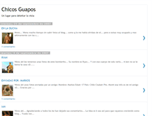 Tablet Screenshot of chicos-guapos.blogspot.com