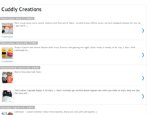 Tablet Screenshot of cuddlesncloth.blogspot.com
