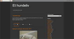 Desktop Screenshot of hunde-liv.blogspot.com