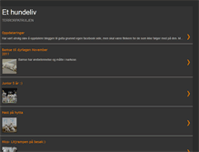 Tablet Screenshot of hunde-liv.blogspot.com