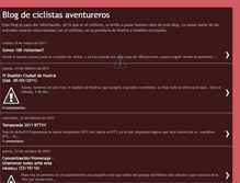 Tablet Screenshot of juanma-mountainbike.blogspot.com