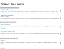 Tablet Screenshot of paraguaypazyjusticia.blogspot.com