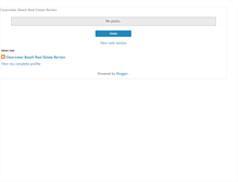 Tablet Screenshot of clearwaterbeachrealestatereview.blogspot.com