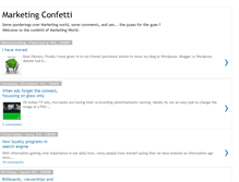 Tablet Screenshot of markconfetti.blogspot.com