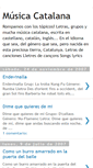 Mobile Screenshot of musica-catalana.blogspot.com
