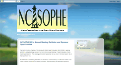 Desktop Screenshot of ncsophe.blogspot.com