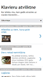 Mobile Screenshot of klavieruatvilktne.blogspot.com