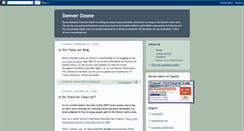 Desktop Screenshot of denverozone.blogspot.com