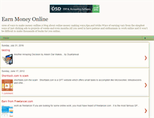 Tablet Screenshot of earn-emoney-online.blogspot.com