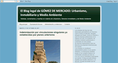 Desktop Screenshot of abogados-urbanismo.blogspot.com