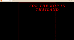 Desktop Screenshot of for-the-kop-thailand.blogspot.com