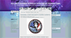 Desktop Screenshot of guardstogo.blogspot.com