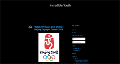 Desktop Screenshot of incredible-youth.blogspot.com