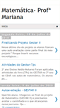 Mobile Screenshot of matematicamariana.blogspot.com