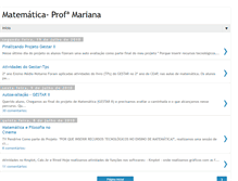 Tablet Screenshot of matematicamariana.blogspot.com