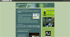 Desktop Screenshot of im-pacientes.blogspot.com