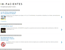 Tablet Screenshot of im-pacientes.blogspot.com