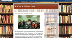 Desktop Screenshot of escolajeronymo.blogspot.com