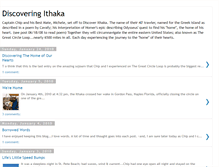 Tablet Screenshot of discoveringithaka.blogspot.com