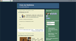 Desktop Screenshot of clubedosradialistas.blogspot.com