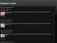 Tablet Screenshot of cohenbenja.blogspot.com