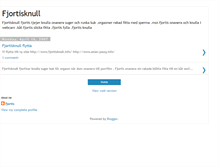 Tablet Screenshot of fjortisknull.blogspot.com
