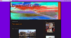 Desktop Screenshot of contentedcolour.blogspot.com