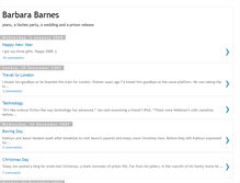 Tablet Screenshot of barbarabarnes.blogspot.com