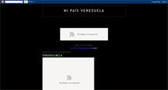 Desktop Screenshot of mipaisvenezuelayportuguesa.blogspot.com